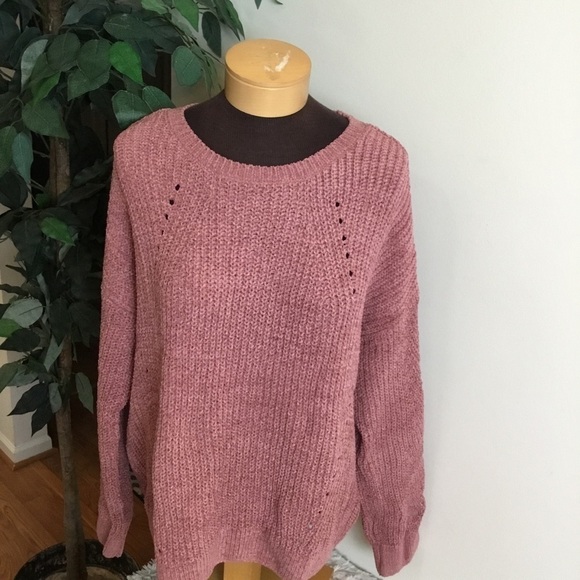 So Matte Chenill pullover sweater XXL mai mauve - Picture 1 of 12